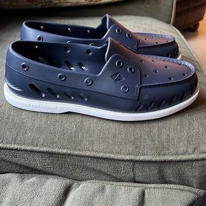 Sperry Top Navy Blue Slider size 11 shoe. New without tag